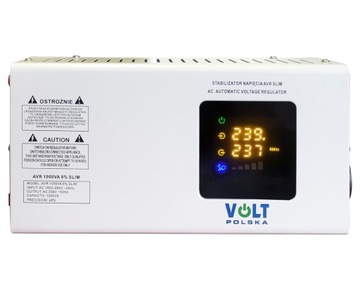 STABILIZATOR NAPIĘCIA SIECIOWEGO AVR 1000VA 8% SLIM