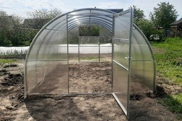 Теплица Туннель Ботаник Оптима Люкс 3х4 ПОЛИКАРБОНАТ