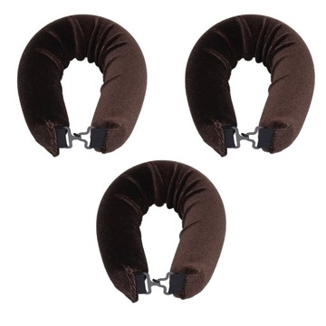 3 упаковки безнагревательных щипцов для завивки с повязкой на голову, мягкие 5H бесплатные щипцы для завивки