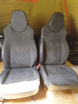 SEDADLA / POHOVKA BOKY KOMPLET SPORTLINE ELEKTRICKÉ SKODA SUPERB III