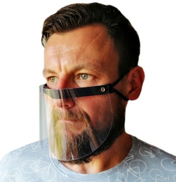 PÓŁ PRZYŁBICA MINI NA USTA NOS MASKA 7 wzorów