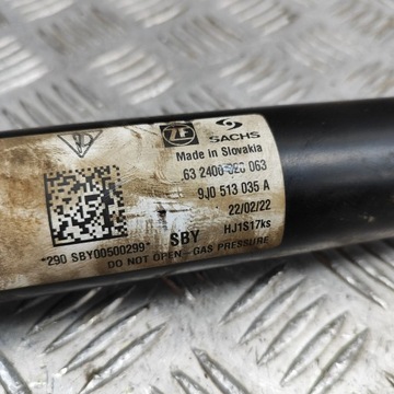 PORSCHE TAYCAN 9J1 2022 PRAVÁ STRANA TLUMIČ ZADNÍ