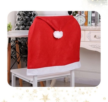 НАБОР Рождественских чехлов на стулья, 6 шт.