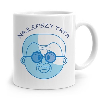 KUBEK NA DZIEŃ OJCA DLA TATY NAJLEPSZY TATA z Nadrukiem ze Zdjęciem