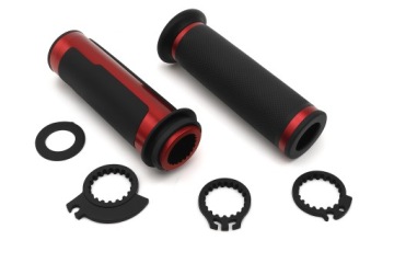 УНИВЕРСАЛЬНЫЙ МОТОЦИКЛ РУКОЯТКИ КВАДРОЦИКЛ ROLGAZ РЕЗИНА + АЛЮМИНИЙ CNC АЛЮМИНИЙ