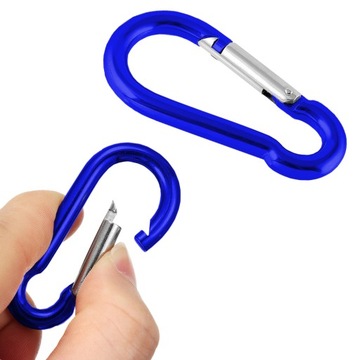 KARABIŃCZYK 60MM KARABINEK SPRZĄCZKA ZACZEP BRELOK