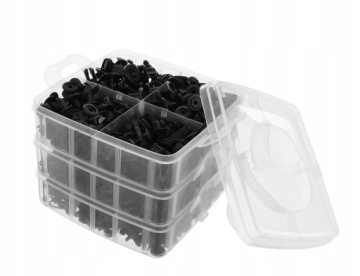 НАБОР УНИВЕРСАЛЬНЫХ АВТОМОБИЛЬНЫХ ЗАЖИМОВ 635 ШТ