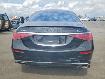 Mercedes Klasa S W223/V223 2021 Mercedes-Benz Klasa S 580 4matic 2021 4.0 Benzyna 496KM, zdjęcie 2