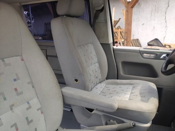 VW TRANSPORTER T5 MULTIVAN ИНТЕРЬЕР ЦЕНТРАЛЬНОЕ СИДЕНЬЕ СИДЕНЬЯ