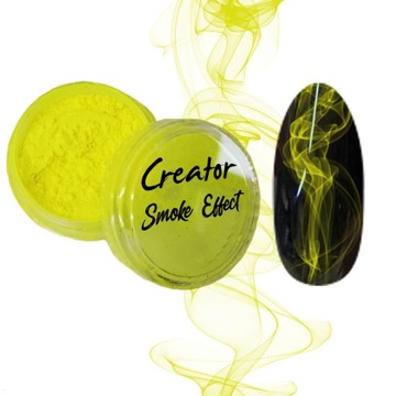 SMOKE NAILS - пигмент SMOKE EFFECT NEON POLLEN COLORS