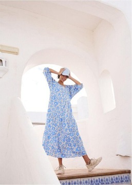 ДЛИННОЕ ПЛАТЬЕ-РУБАШКА BONPRIX__44