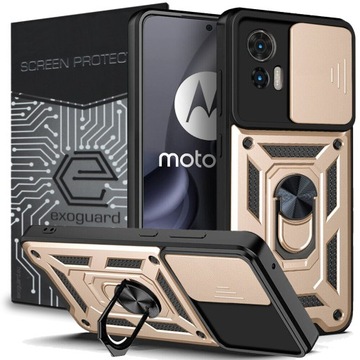 CASE ETUI PANCERNE + SZKŁO do MOTOROLA EDGE 30 NEO