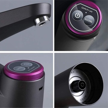 Elektryczny Dozownik Wody z Ładowaniem USB i Pojemnością 600ml