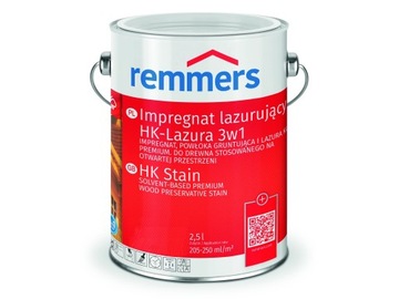 Impregnat lazurujący Remmers HK-Lazura 3w1 Palisander 2,5 l