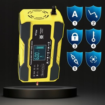 АВТОМАТИЧЕСКИЙ ВЫПРЯМИТЕЛЬ АККУМУЛЯТОРНОЙ ФУНКЦИИ РЕМОНТ ЖК-дисплея 24В/12В 5А/10А