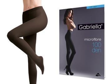 Rajstopy Gabriella Microfibre 100 den CHOCCO 5