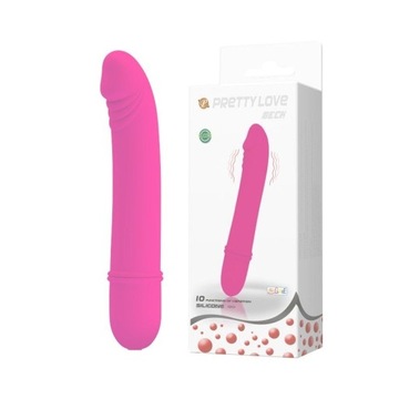 PRETTY LOVE BECK MINI WIBRATOR SILIKONOWY ANAL