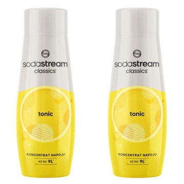 2x Koncentrat SODASTREAM TONIK TONIC Syropy do Wody Gazowanej z Saturatora