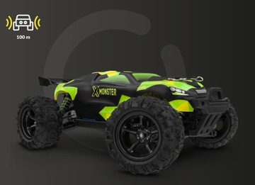 Автомобиль на дистанционном управлении OFF-ROAD MONSTER 4x4 45км/ч 100м OVERMAX