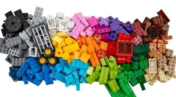 LEGO 10698 BIG BOX НАБОР БОЛЬШИХ БЛОКОВ КОНТЕЙНЕР С БЛОКАМИ 790 ЭЛЕМЕНТОВ