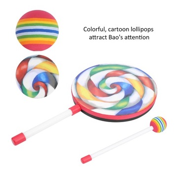 10шт барабан в форме леденца 8 дюймов