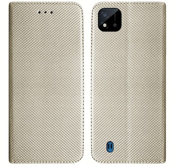 ЧЕХОЛ-КОШЕЛЬК С МАГНИТОМ-ОТКЛАДКОЙ SMART MAGNET CASE ДЛЯ REALME C11 2021 + СТЕКЛО