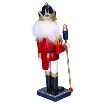 Стоящая фигурка солдата-щелкунчика, 25 см.