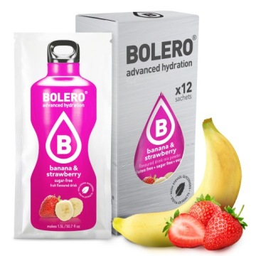 Bolero Classic 12x9g Banana & Strawberry