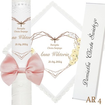 КРЕЩЕННАЯ СВЕЧА, КРЕЩЕННАЯ СВЕЧА, подсвечник для девочки