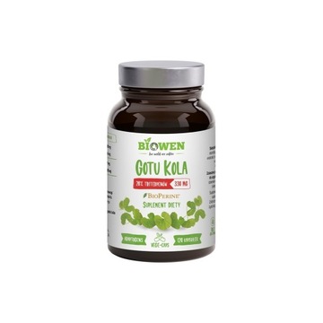 BIOWEN Gotu kola - 120 kapsułek - 330mg