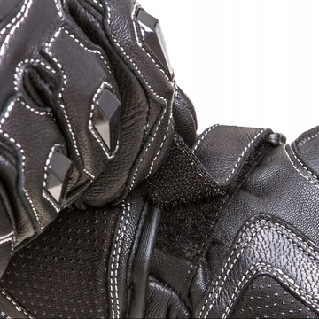 УДОБНЫЕ, ПРОЧНЫЕ КОЖАНЫЕ МОТОЦИКЛОВЫЕ ПЕРЧАТКИ WOLF M