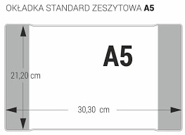 Okładki Biurfol A5 21,2 cm x 30,3 cm zeszytowa