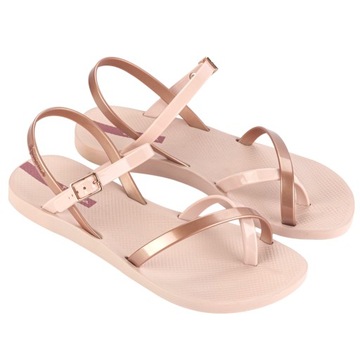 Sandały damskie Sportowe Ipanema Fashion Płaskie Eleganckie Wygodne Róż 41