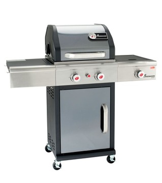 Grill gazowy Landmann 10 kW PALNIKI 2+1 ŻELIWNY RUSZT