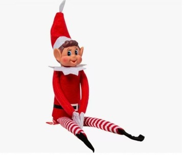 ELF ON THE SHELF PSOTNIK FIGURKA ELFA SKRZAT KRASNAL ŚWIĄTECZNY ADWENTOWY