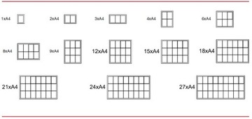 Запираемая внешняя витрина 12 x A4