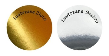 Naklejka dekoracja urodziny jubileusz 18 30LUSTRO