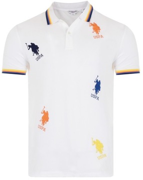 U.S. POLO ASSN. - MĘSKA KOSZULKA POLO FERY 197 65119 41029 100