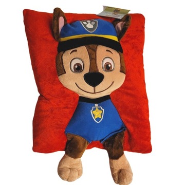 ПОДУШКА PAW Patrol CHASE 3D, выпуклая, 40 см, мягкая игрушка