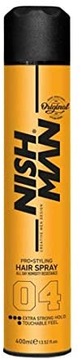 Spray do utrwalający włosów Nishman Extra 04 400ml
