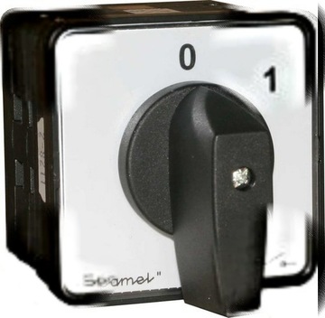 Кулачковый переключатель 0-1 3П 100А для встраиваемой установки