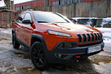 Jeep Cherokee V Terenowy 3.2 V6 272KM 2015 JEEP CHEROKEE (KL) 3.2 4x4 TRAILHAWK, blokada mostu, BEZWYPADKOWY! STAN BDB, zdjęcie 1