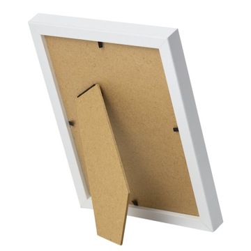 ФОТОРАМКА РАМА ДЛЯ ПОСТЕРА НА НОЖКЕ 13Х18 СМ БЕЛАЯ