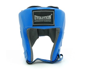 КОЖАНЫЙ БОКСЕРСКИЙ ШЛЕМ EVOLUTION PRO+