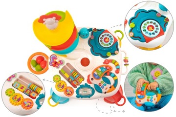 ИНТЕРАКТИВНЫЙ СТОЛ 2В1, ОБРАЗОВАТЕЛЬНАЯ ПАНЕЛЬ, ШАРНАЯ БАШНЯ, ПЕНОБЛОКИ