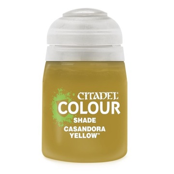 Shade Citadel : CASANDORA YELLOW Paints (18ml) , Games Workshop