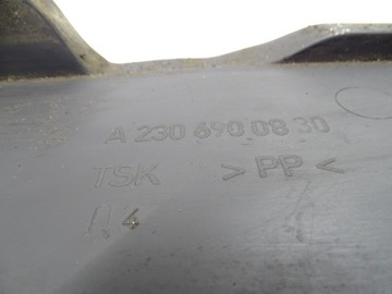 KRYT POD NÁRAZNÍK PRAVÁ MERCEDES SL R230 A2306900830