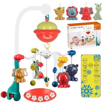 KARUZELA DO ŁÓŻECZKA GRAJĄCA POZYTYWKA z PROJ