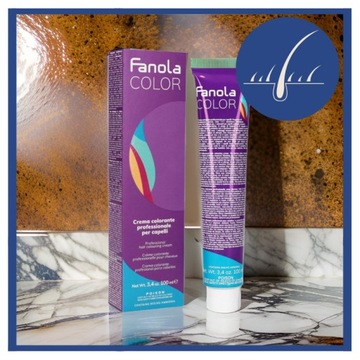 Farba do Włosów FANOLA 10.2F CREMA COLORE Profesjonalna Trwała 100 ML