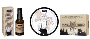 LAQ RYSZARD ZESTAW 3cz OLEJEK +PEELING + MYDŁO